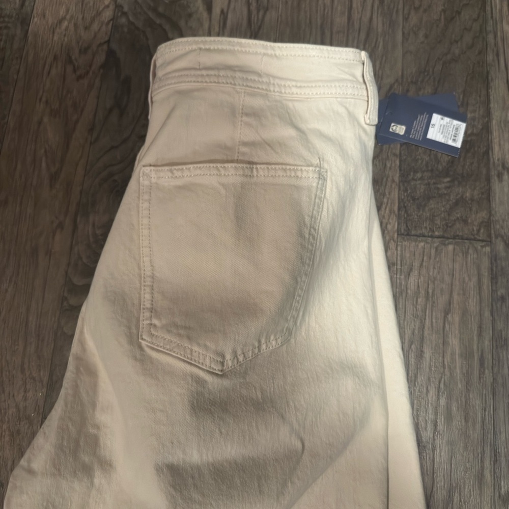 Universal Thread NWT Cream Wide-Leg Sailor Pants Sz 16 - Picture 6 of 8
